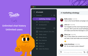 Unlimited users and chat history