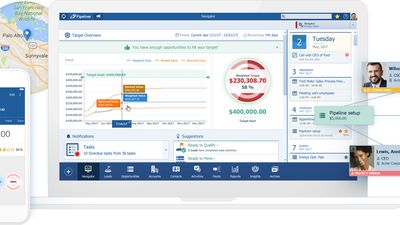 Pipeliner CRM — We are a sales enablement tool. We focus on pipeline management, sales process & analytics. Check out our Mobile App