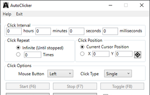 AutoClicker screenshot 1