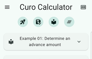 Curo Calculator screenshot 1
