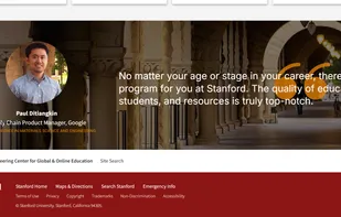 Stanford Online screenshot 3