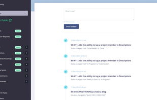 Share your progress and process with your audience. Build excitement and loyalty around your work.
