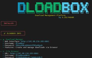 DloadBox screenshot 2