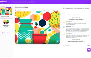 ReviewCycle projects make it fast and fun to share assets and get feedback!