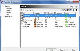 Proxycap screenshot 1