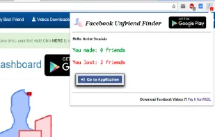 Facebook Unfriend Finder screenshot 1