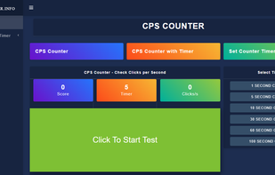 CPS Counter screenshot 1