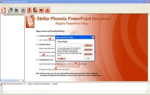 Stellar Phoenix PowerPoint Repair screenshot 1