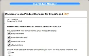 esa Product Manager screenshot 2
