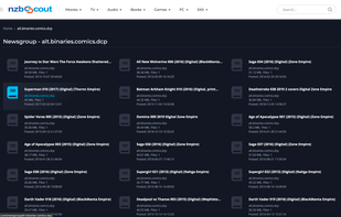 NZBScout screenshot 2