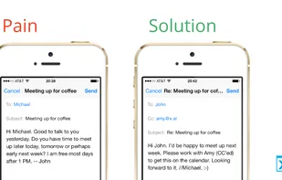 X.ai Amy screenshot 1