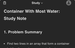 LeetCode Study Notes