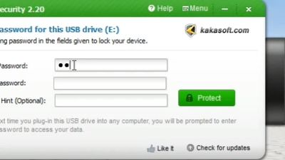KakaSoft USBSecurity screenshot 1
