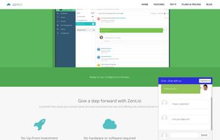 chat widget