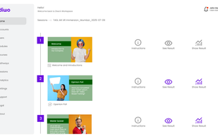 Session Management Cockpit