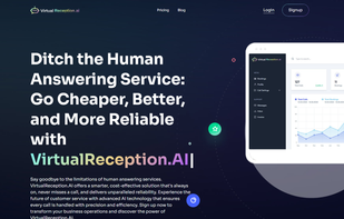Your AI Answering Service. Never Miss a Call.