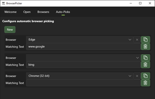 BrowserPicker screenshot 2