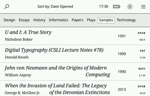 Plato (for Kobo) screenshot 1