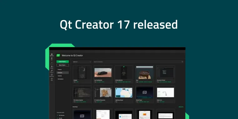 Open source IDE Qt Creator 17 unifies run & build configs for GUI app development projects image