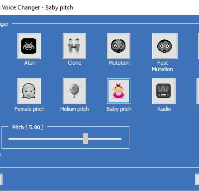 voicemod pro radio setting