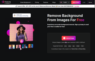 Erase.bg screenshot 1