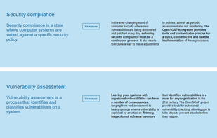 OpenSCAP screenshot 1