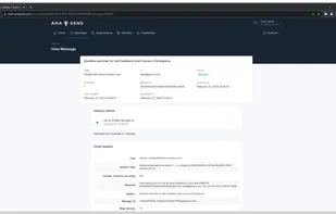 AhaSend screenshot 1