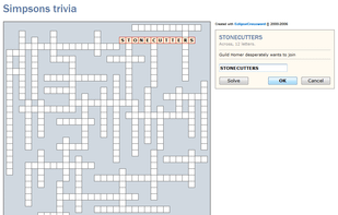 Interactive web-page output