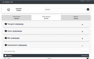Expense tracking