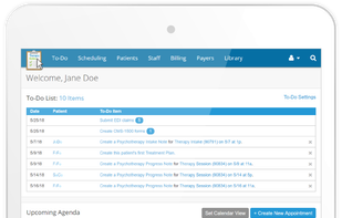TherapyNotes screenshot 1