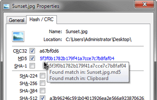 Febooti Hash & CRC screenshot 1