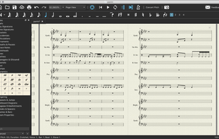 Old screenshot of MuseScore 3.0