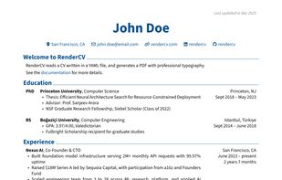 RenderCV screenshot 1