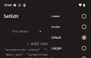 SetEdit SettingsDatabaseEditor screenshot 2