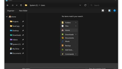 Direct Folders screenshot 1