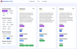 Boilerplates 4 SaaS screenshot 2