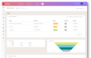 Composity CRM screenshot 1