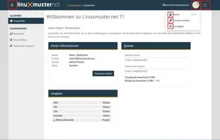 School management console