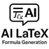 Text to LaTeX icon