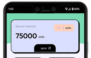 Padawan wallet screenshot 1