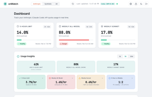 onWatch screenshot 1