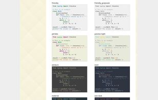 Pygments screenshot 1