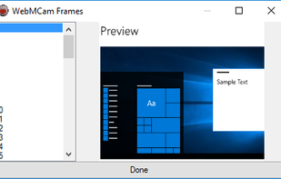 WebMCam screenshot 1