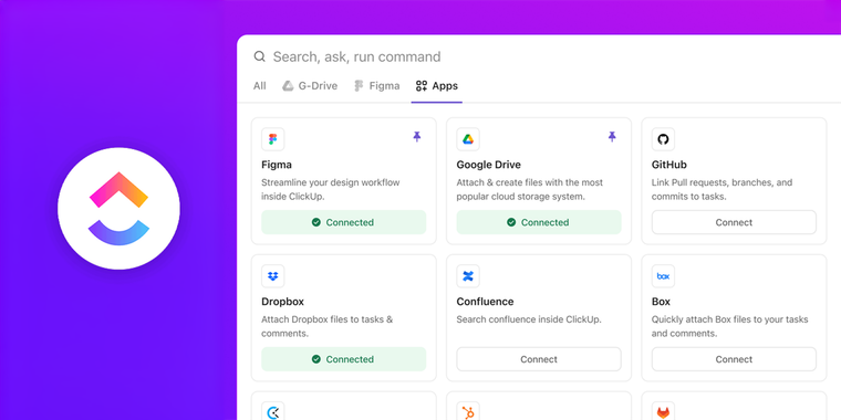 ClickUp update 3.26: Redesigned command center, unified search, and improved navigation image