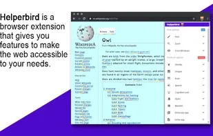Helperbird screenshot 1