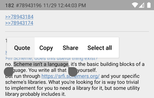 Dashchan screenshot 2