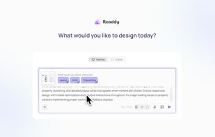 Readdy screenshot 1