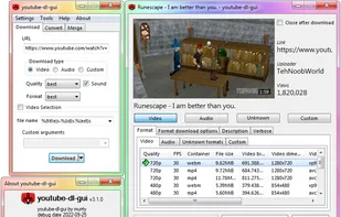 youtube-dl-gui screenshot 1