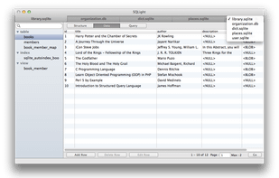 SQLight screenshot 2