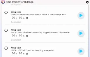 Time Tracker for Ridango screenshot 2